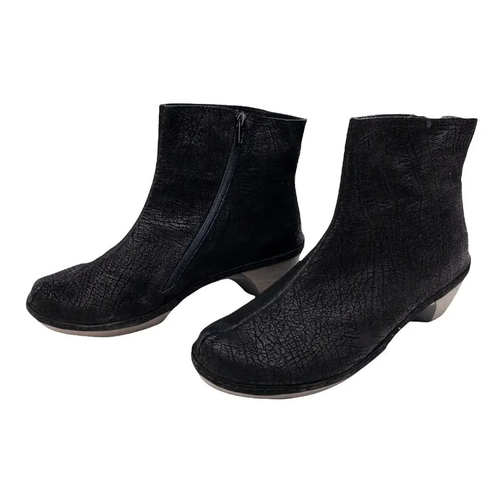 NAOT Almeria Leather Orthopedic Comfort Ankle Boots 42 Women's size 11 11.5